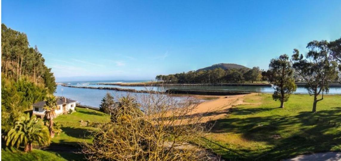 Playa Del Puntal Villaviciosa Asturias Lujo Primera Linea Playa Екстериор снимка