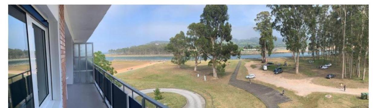 Playa Del Puntal Villaviciosa Asturias Lujo Primera Linea Playa Екстериор снимка